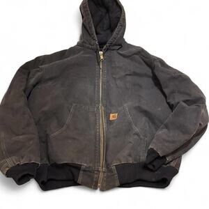 Vintage xl carhartt j140 hooded